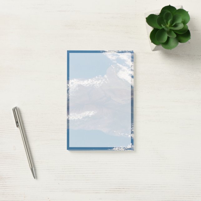 Die große Insel Hawaii und ihre Berge Post-it Klebezettel (Büro)