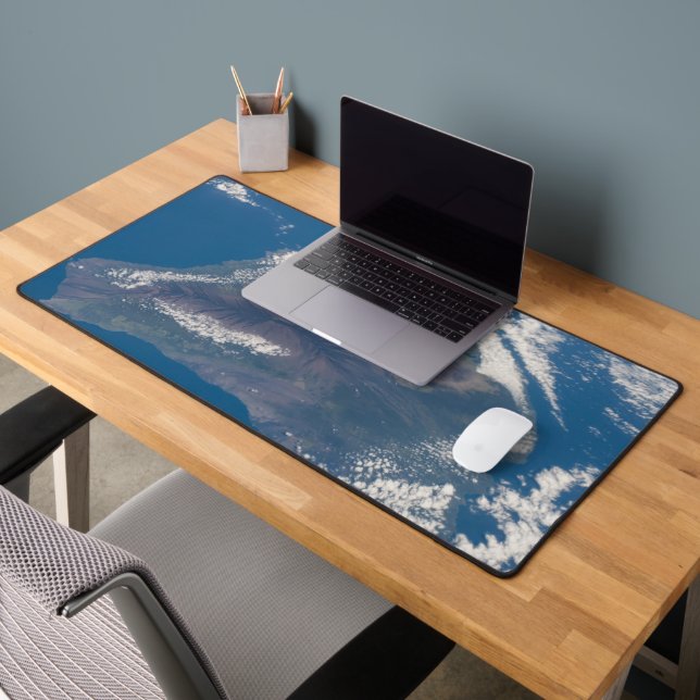 Die große Insel Hawaii und ihre Berge Schreibtischunterlage (Büro 2)