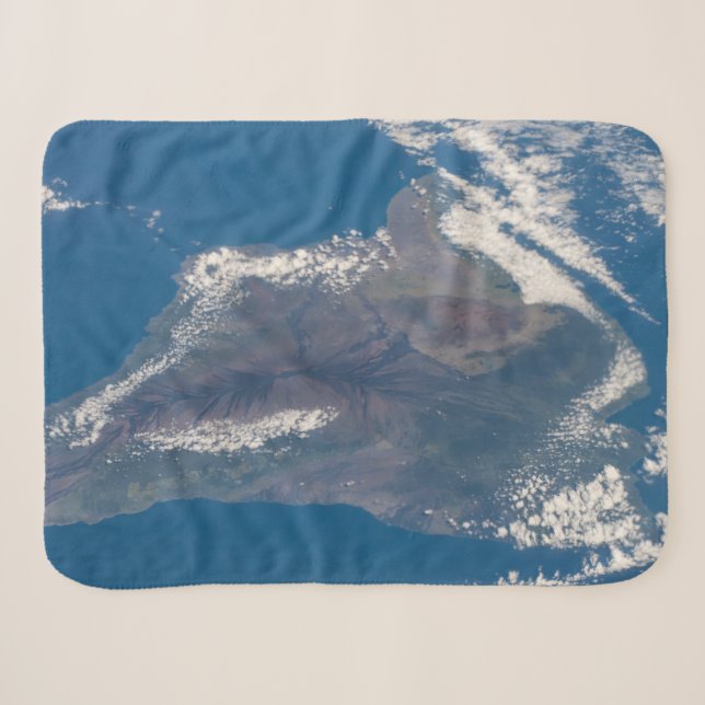 Die große Insel Hawaii und ihre Berge Sherpadecke (Vorderseite (Horizontal))