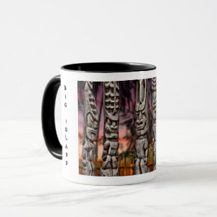 Die große Insel, Tiki-Stammesrat-Kaffeetasse Tasse
