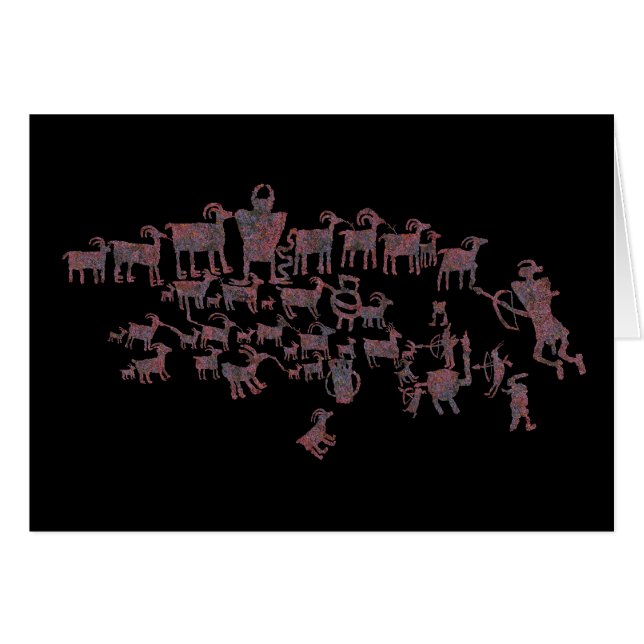 Die große Jagd auf Petroglyph (Vorderseite (Horizontal))