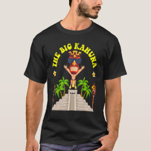 Die große Kahuna Men Hawaiian Tiki T-Shirt