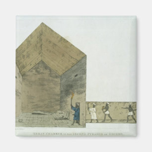 Die Große Kammer in der zweiten Pyramide Ghizehs, Magnet