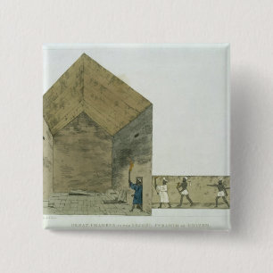Die große Kammer in der zweiten Pyramide von Button