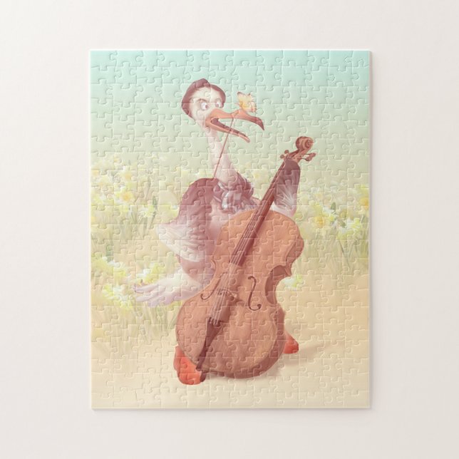 Die große Künstlerin im Frühling (Vertikal)