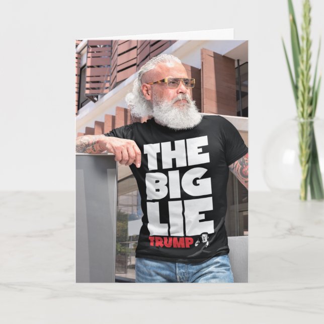 Die große Lüge! Karte (Vorderseite)