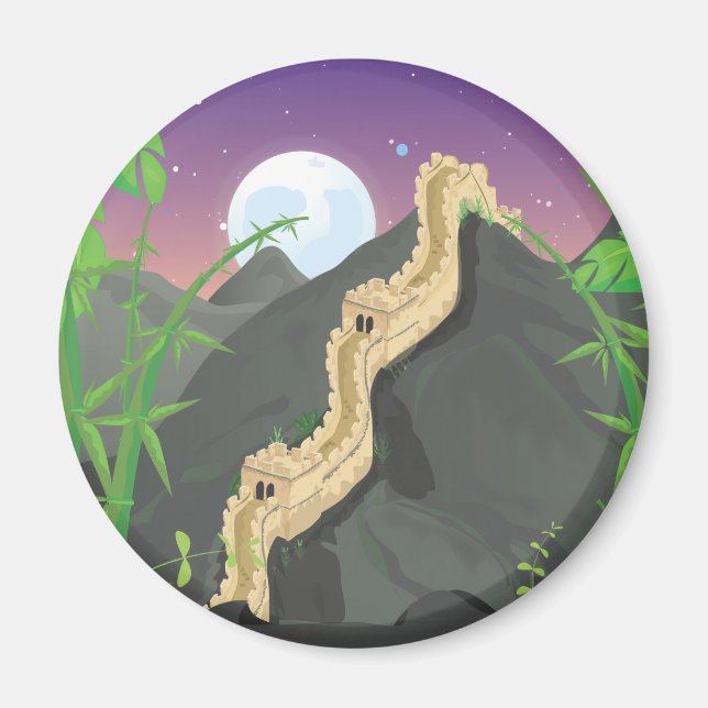 Die große Mauer der China Magnet (Vorne)