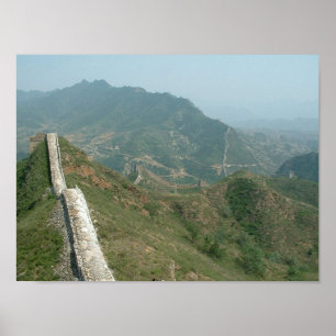 Die große Mauer der China Poster