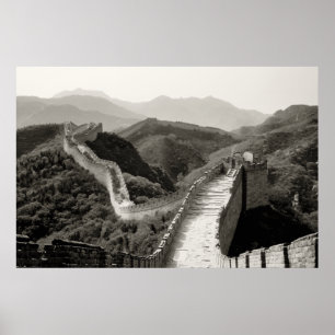 die große Mauer der China Poster