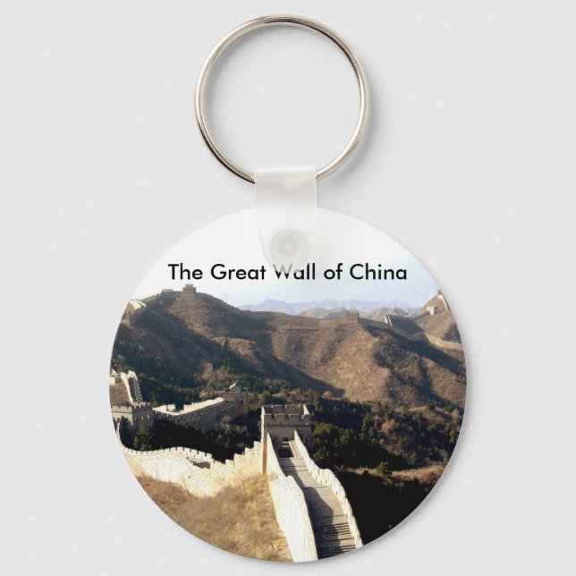 Die große Mauer der China Schlüsselanhänger (Vorderseite)