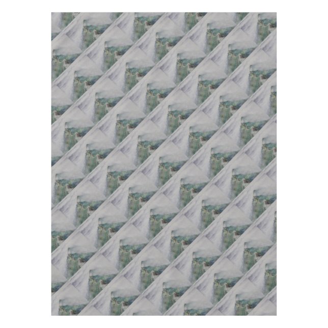 Die große Mauer der China Tischdecke (Vorderseite)