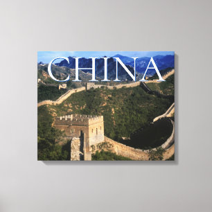 Die Große Mauer Jinshanling, China Leinwanddruck