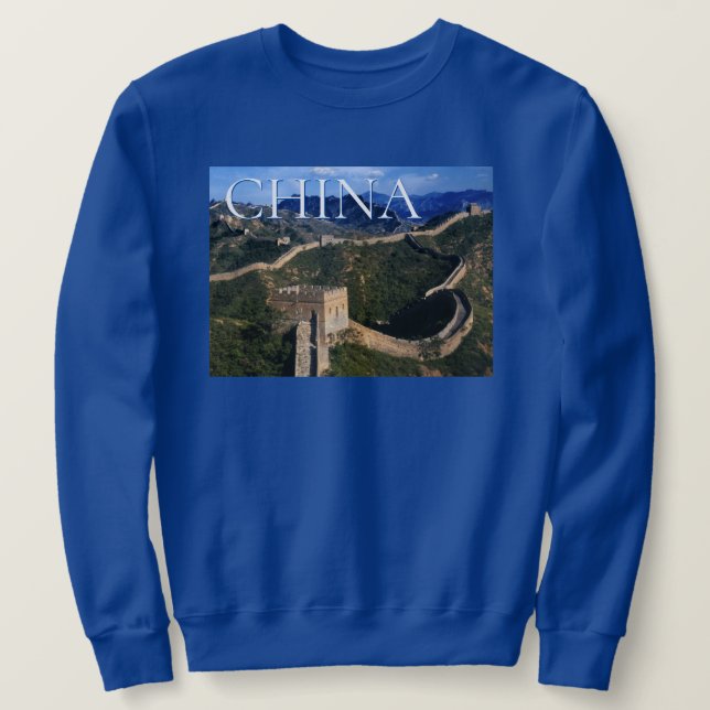 Die große Mauer | Jinshanling, China Sweatshirt (Design vorne)