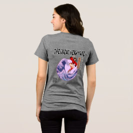 Die große Nerd-Welle Tri-Blend Shirt