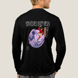 Die große Nerd-Welle Tri-Blend Shirt