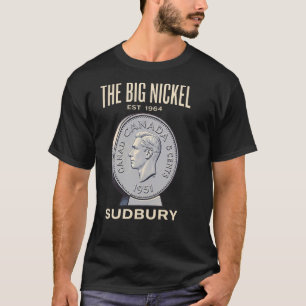 Die große Nickel Sudbury Kanada Vintage Reise T-Shirt