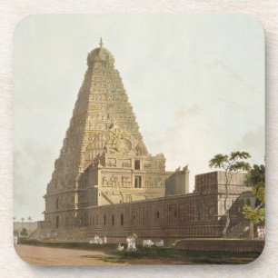 Die große Pagode, Tanjore, Platte XXIV von 'Orient Untersetzer