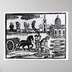 Die große Pest von 1665, dein Totes zu besiegen Poster