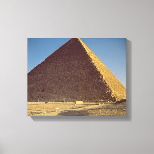 Die große Pyramide Khufu alten Königreiches Leinwanddruck