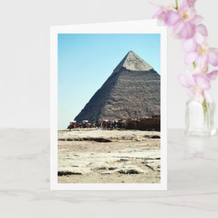 Die Große Pyramide von Giza, Kairo, Ägypten Karte