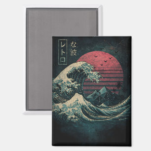 Die große Retrowelle Classic Magnet