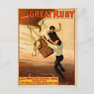 Die Große Ruby, 1899 Postkarte