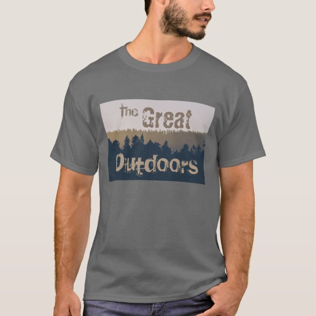Die große rustikale Außenwelt T-Shirt (Vorderseite)