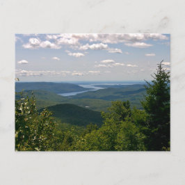 Die große Sacandaga vom Berg Hadley, NY Postkarte