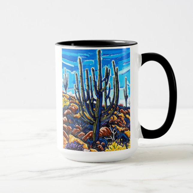 Die große Saguaro-Tasse Tasse (Rechts)