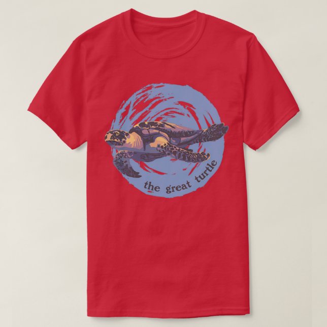 Die große Schildkröte T-Shirt (Design vorne)