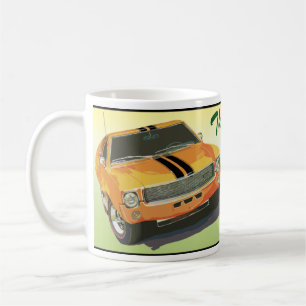 Die große schlechte Orange Kaffeetasse