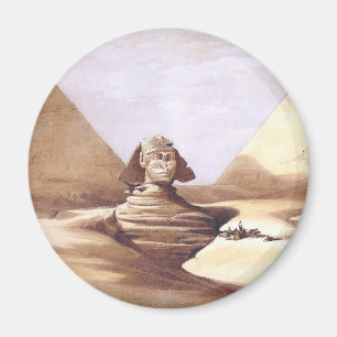 Die Große Sphinx, Pyramiden von Giza Magnet