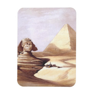 Die Große Sphinx, Pyramiden von Giza Magnet