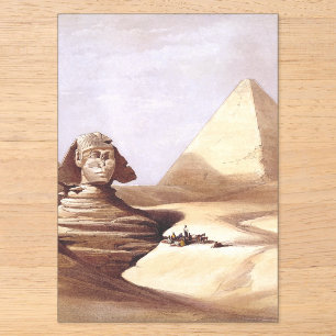 Die große Sphinx, Pyramiden von Gizeh Acryleinladungen