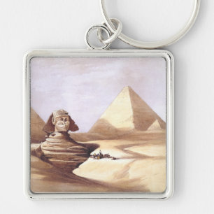 Die große Sphinx, Pyramiden von Gizeh Schlüsselanhänger