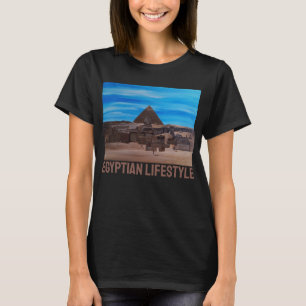 Die Große Sphinx und die Pyramide von Khafre T-Shirt