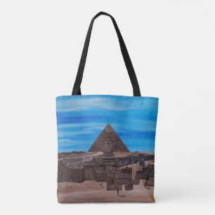 Die Große Sphinx und die Pyramide von Khafre Tasche