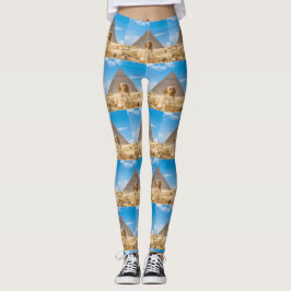 DIE GROSSE SPHINX UND DIE PYRAMIDEN ÄGYPTISCHER Le Leggings