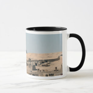 Die große Sphinx und Khafras Pyramide Tasse
