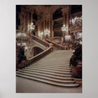 Die große Treppe der Oper-Garnier