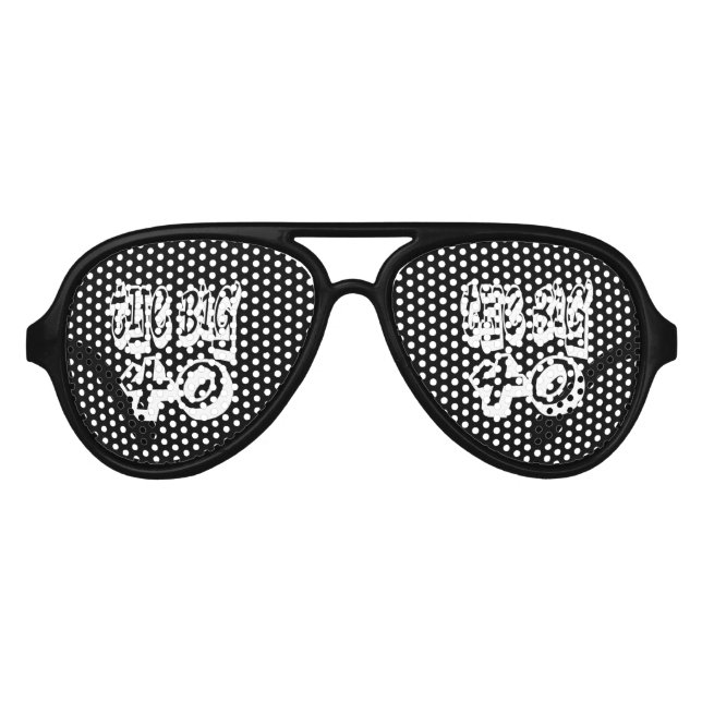 Die große vierzig partybrille (Vorderseite)