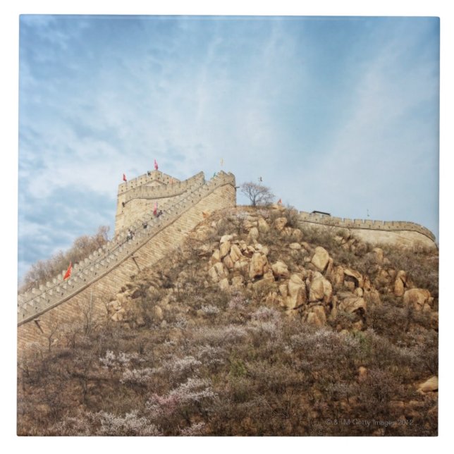 Die große Wand der China außerhalb Pekings Fliese (Vorderseite)