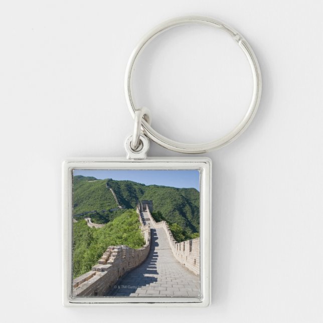 Die große Wand der China in Peking, China Schlüsselanhänger (Vorne)