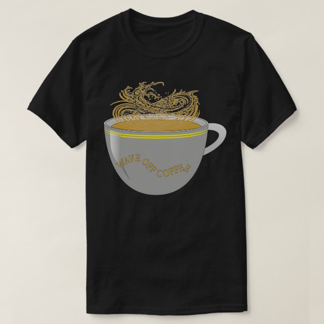 DIE GROSSE WEGE DES KAFFEES T-Shirt (Design vorne)