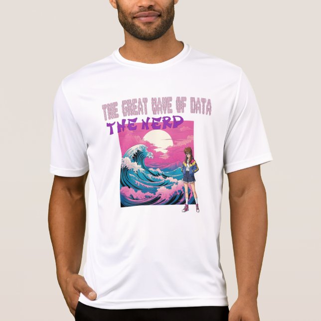 Die große Welle der Daten T-Shirt (Vorderseite)