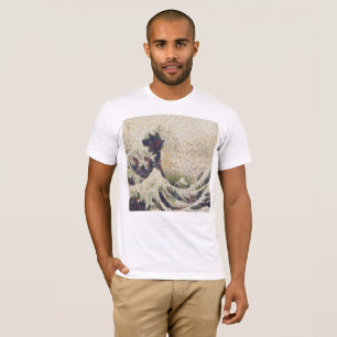 Die große Welle der Honeydew Melon Kunsthandwerk T-Shirt