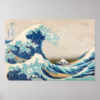 Die Große Welle in Kanagawa Original Reproduction