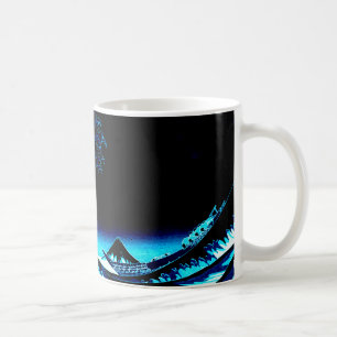 Die große Welle Kaffeetasse
