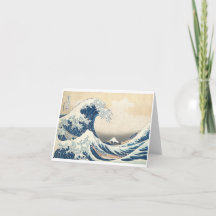 Die Große Welle Kanagawas von Hokusai um 1831