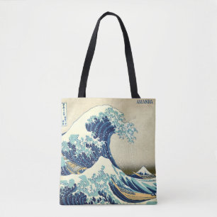 Die große Welle – Katsushika Hokusai – Benutzerdef Tasche